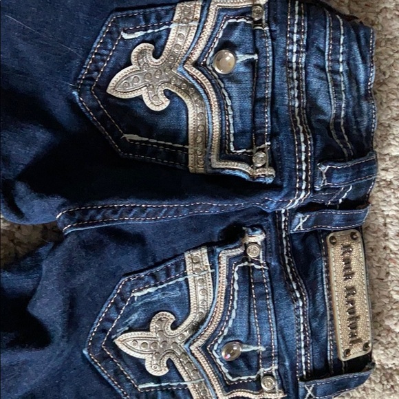 Size 23 Boot cut Rock Revival Jeans. - Picture 7 of 8